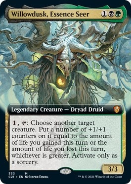Willowdusk, Essence Seer (Extended Art) (333) (C21)