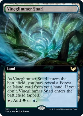 Vineglimmer Snarl (Extended Art) (365) (STX)