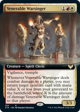 Venerable Warsinger (Extended Art) (355) (STX)