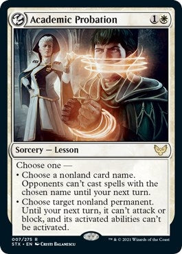 Image for Academic Probation (7) (STX) - Magic: The Gathering