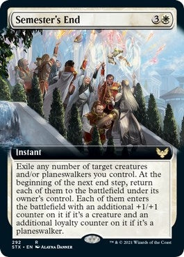 Semester's End (Extended Art) (292) (STX)
