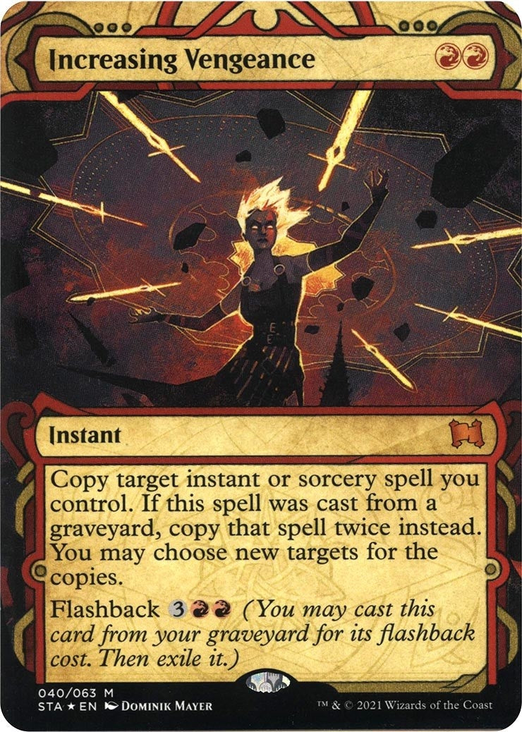 Increasing Vengeance (Foil Etched) (40) (STA)