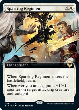 Sparring Regimen (Extended Art) (293) (STX)