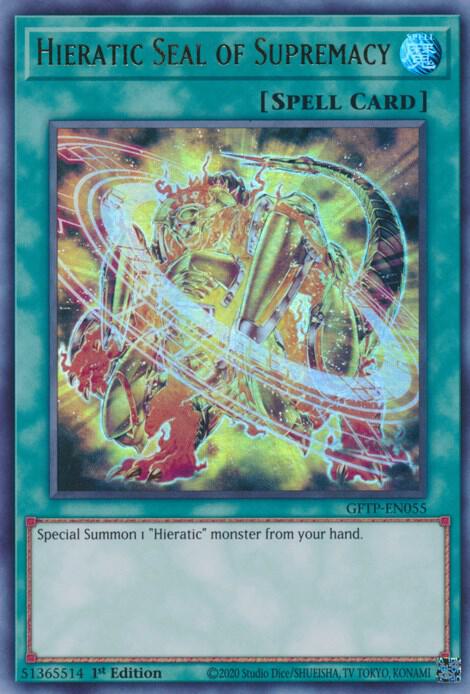 Hieratic Seal of Supremacy (GFTP-EN055) (GFTP)