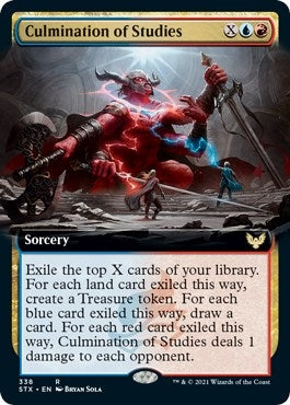 Culmination of Studies (Extended Art) (338) (STX)