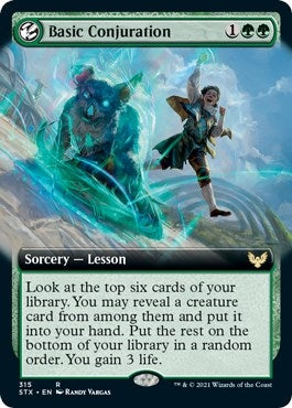 Basic Conjuration (Extended Art) (315) (STX)