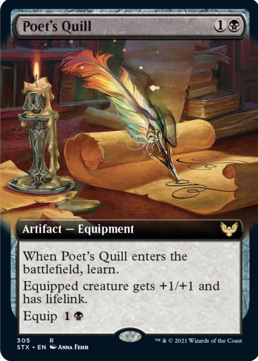 Poet's Quill (Extended Art) (305) (STX)
