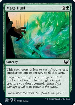 Image for Mage Duel (137) (STX) - Magic: The Gathering