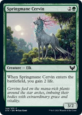 Image for Springmane Cervin (144) (STX) - Magic: The Gathering
