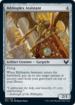 Image for Biblioplex Assistant (251) (STX) - Magic: The Gathering