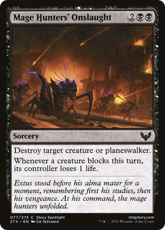 Image for Mage Hunters' Onslaught (77) (STX) - Magic: The Gathering