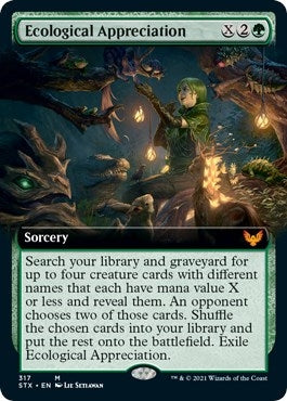 Ecological Appreciation (Extended Art) (317) (STX)