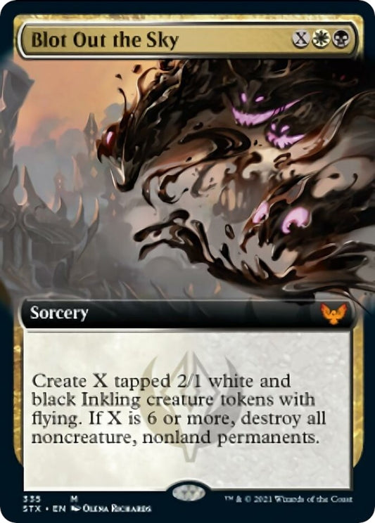 Image for Blot Out the Sky (Extended Art) (335) (STX) - Magic: The Gathering
