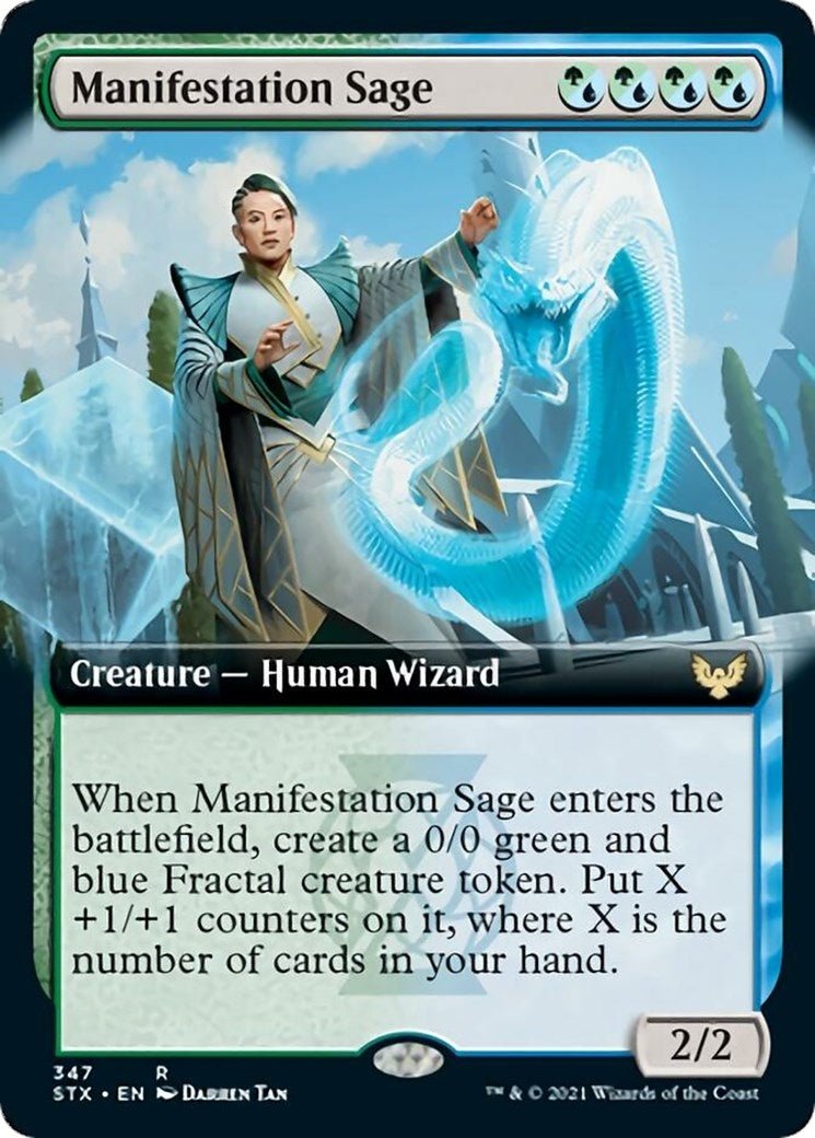 Manifestation Sage (Extended Art) (347) (STX)