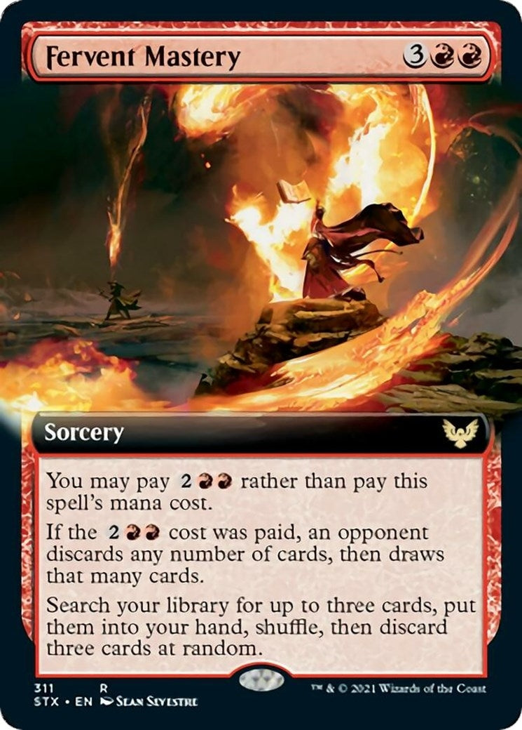 Fervent Mastery (Extended Art) (311) (STX)