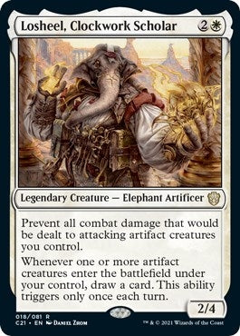 Losheel, Clockwork Scholar (18) (C21)