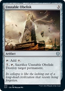 Unstable Obelisk (272) (C21)