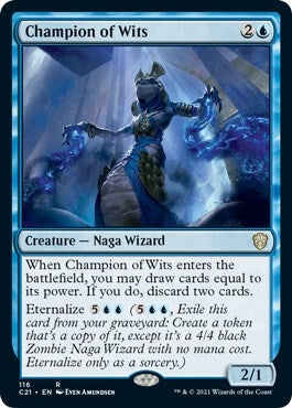 Champion of Wits (116) (C21)