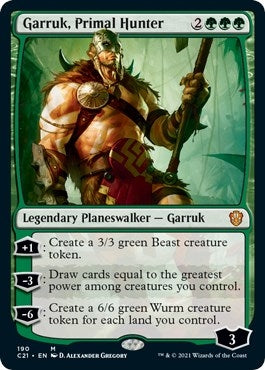 Garruk, Primal Hunter (190) (C21)