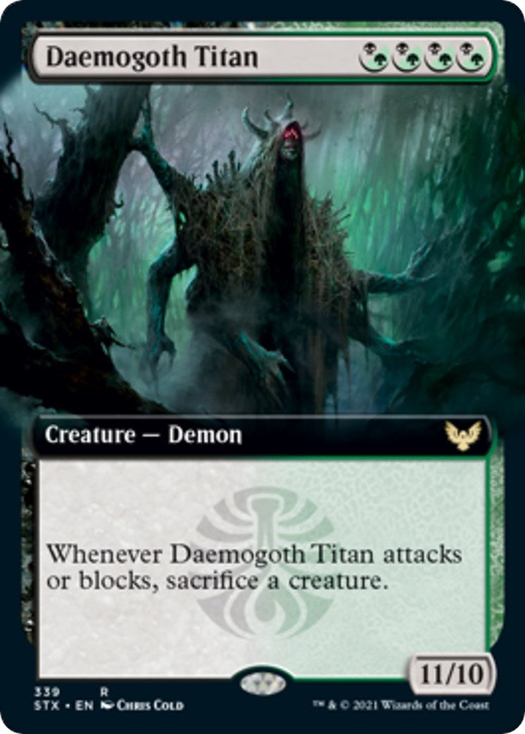Daemogoth Titan (Extended Art) (339) (STX)