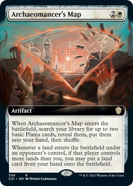 Archaeomancer's Map (Extended Art) (339) (C21)