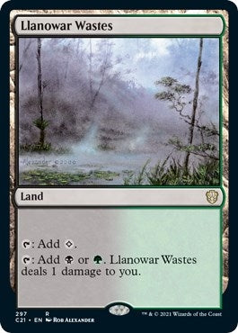 Llanowar Wastes (297) (C21)