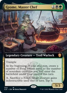 Gyome, Master Chef (Extended Art) (332) (C21)