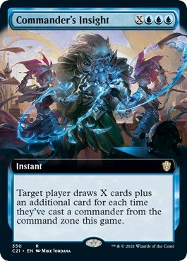 Commander's Insight (Extended Art) (350) (C21)