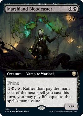 Marshland Bloodcaster (Extended Art) (370) (C21)