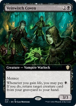 Veinwitch Coven (Extended Art) (373) (C21)