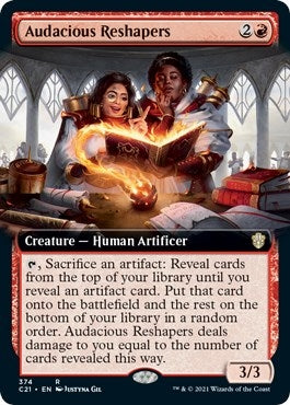 Audacious Reshapers (Extended Art) (374) (C21)