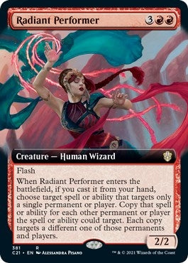 Radiant Performer (Extended Art) (381) (C21)