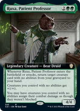 Ruxa, Patient Professor (Extended Art) (393) (C21)