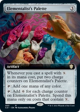 Elementalist's Palette (Extended Art) (403) (C21)