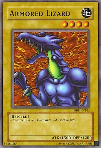 Armored Lizard (DB1-EN143) (DB1)