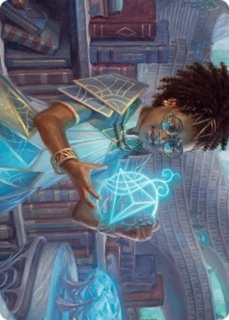 Zimone, Quandrix Prodigy Art Card (46) (ASSTX)