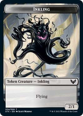 Inkling (4) // Spirit (6) Double-Sided Token (4 // 6) (STX)