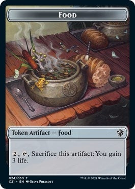Food // Pest Double-Sided Token (24 // 5) (C21)