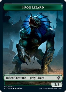 Frog Lizard // Elephant Double-Sided Token (14 // 13) (C21)