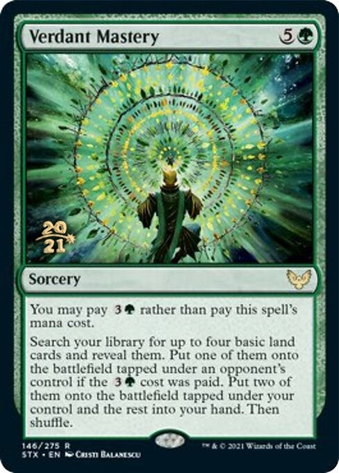 Verdant Mastery (146) (PRE)