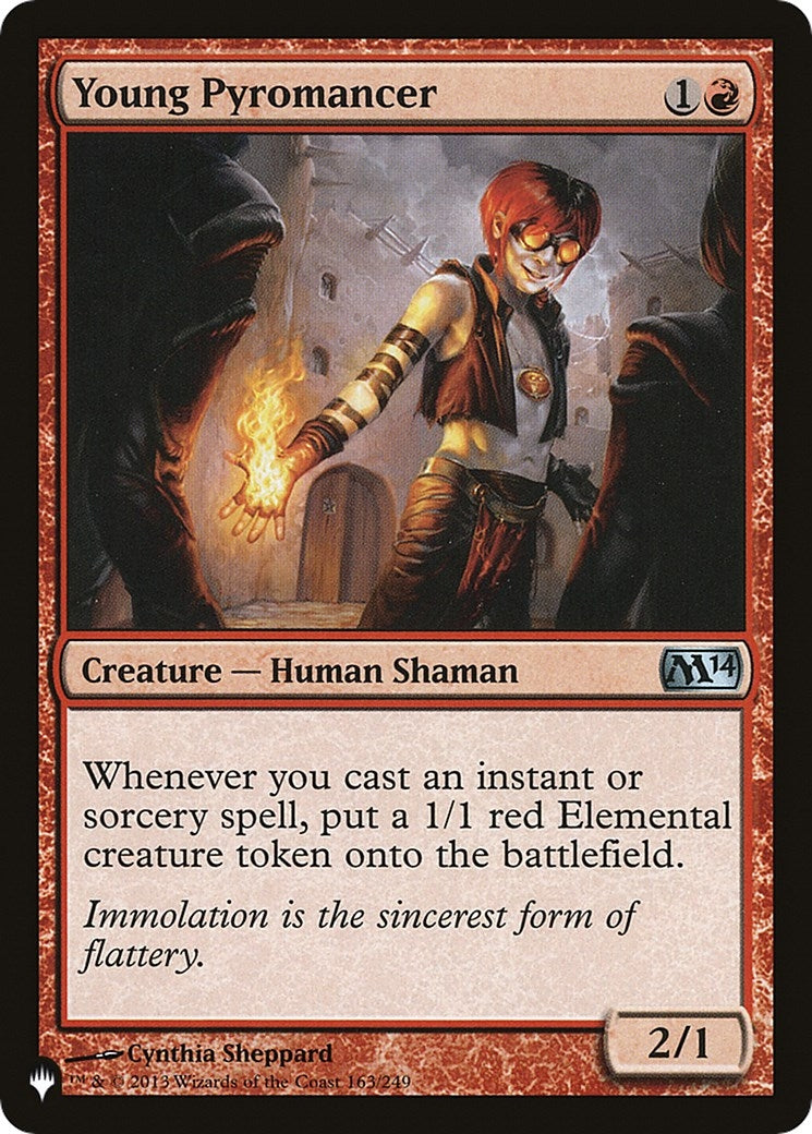 Young Pyromancer (M14) (163/249) (LIST)