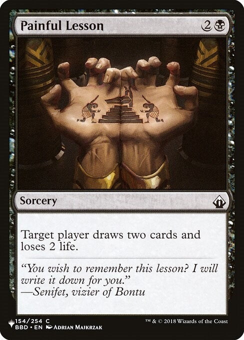 Painful Lesson (BBD) (154/254) (LIST)