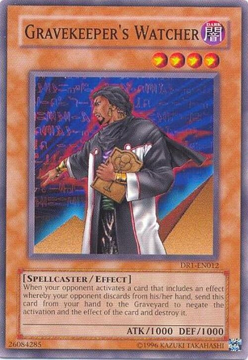 Gravekeeper's Watcher (DR1-EN012) (DR1)