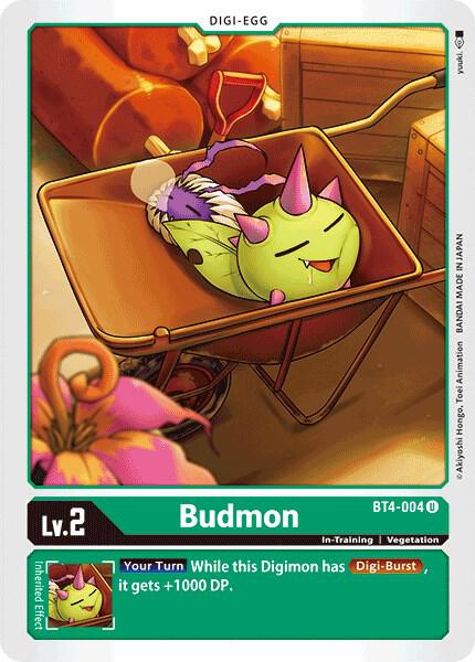 Budmon (BT4-004 U) (BT-04)