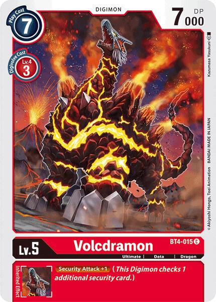 Volcdramon (BT4-015 C) (BT-04)