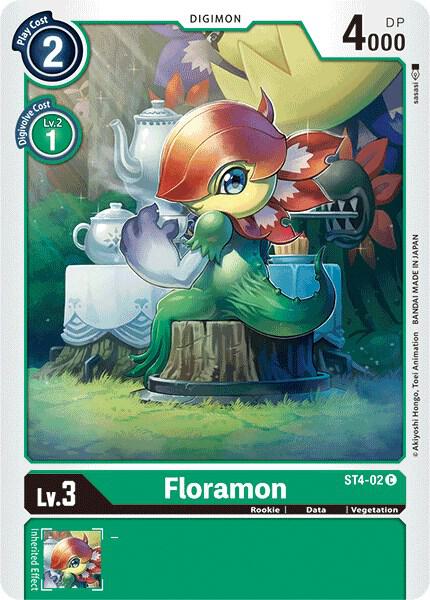 Floramon (ST4-02 C) (ST-4)