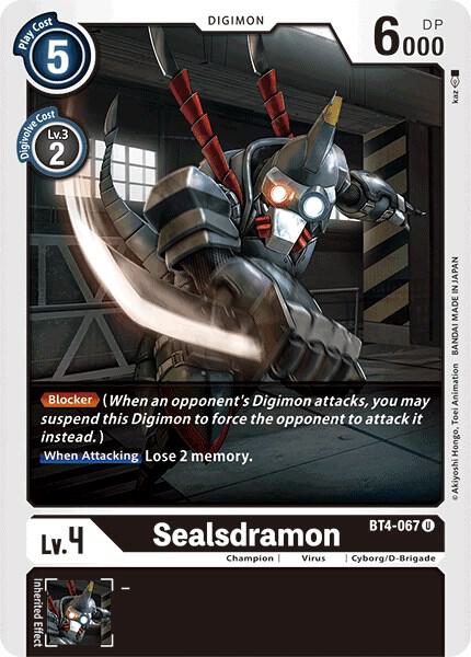 Sealsdramon (BT4-067 U) (BT-04)