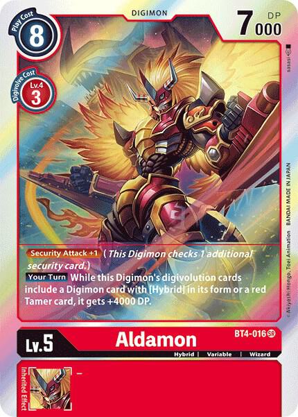 Aldamon (BT4-016 SR) (BT-04)