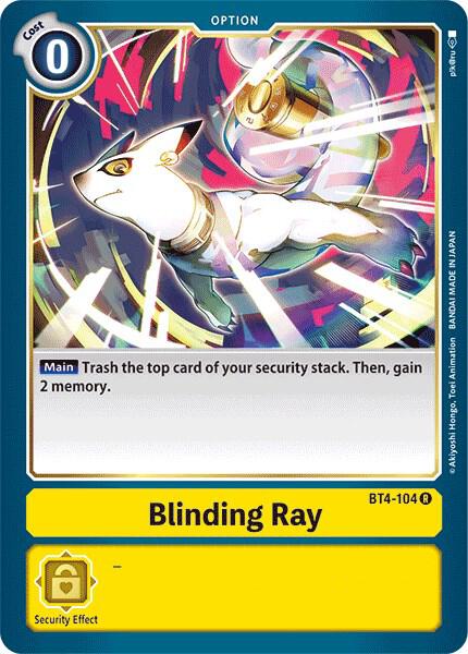 Blinding Ray (BT4-104 R) (BT-04)