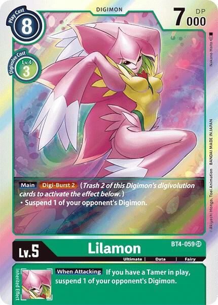 Lilamon (BT4-059 SR) (BT-04)